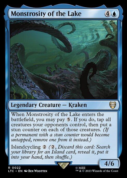 Monstrosity of the Lake #22 Magic Lord of the Rings Commander