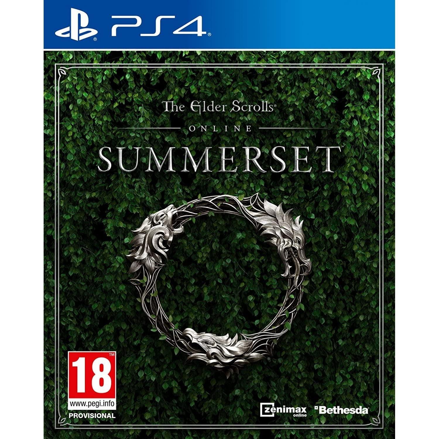 Elder Scrolls Online Summerset PAL Playstation 4