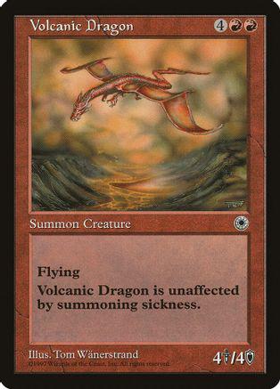 Volcanic Dragon Magic Portal
