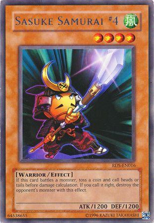 Sasuke Samurai #4 RDS-EN016 YuGiOh Rise of Destiny