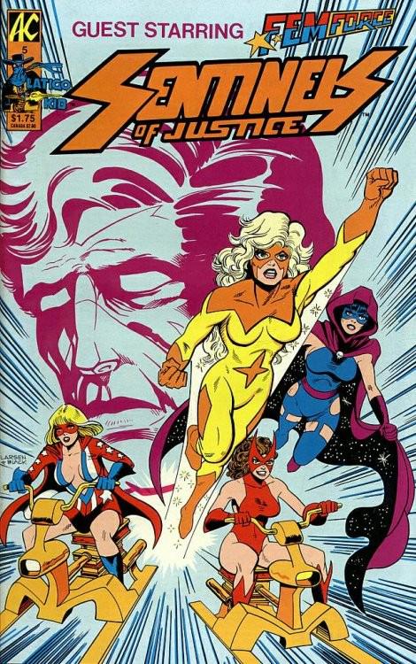 Captain Paragon and the Sentinels of Justice #5 (1986) Comic Books Captain Paragon and the Sentinels of Justice