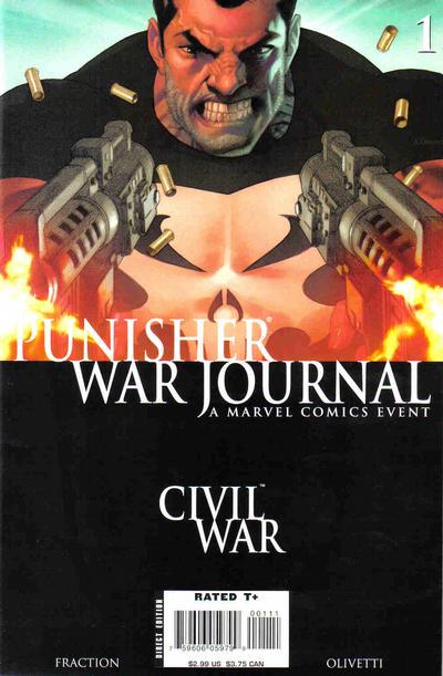 Punisher War Journal #1 (2007) Comic Books Punisher War Journal