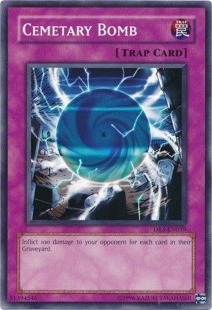 Cemetery Bomb DR3-EN059 YuGiOh Dark Revelation Volume 3