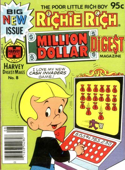 Richie Rich Million Dollar Digest #8 (1982) Comic Books Richie Rich Million Dollar Digest