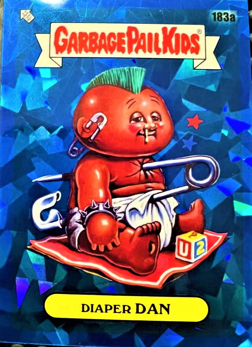 Diaper DAN #183a Garbage Pail Kids 2022 Sapphire