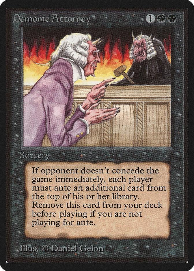Demonic Attorney Magic Beta