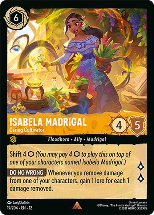 Isabela Madrigal - Caring Cultivator [Foil] #19 Prices | Lorcana