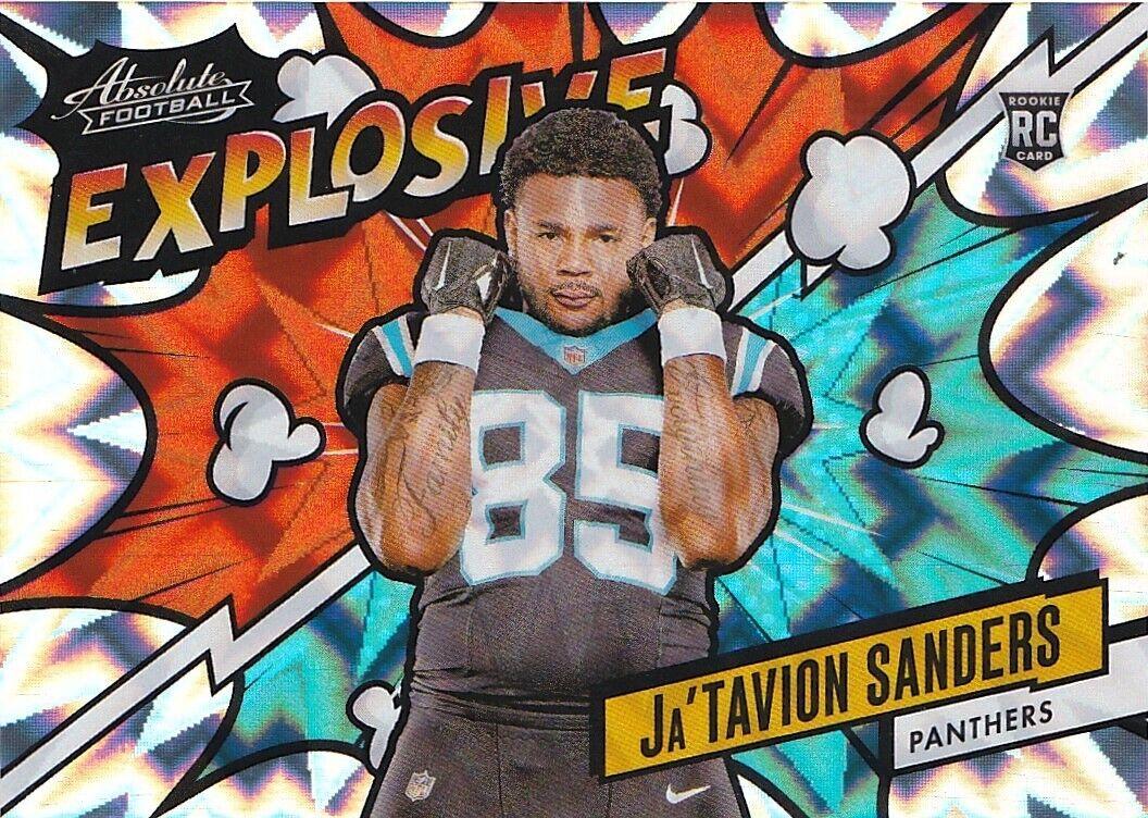 Ja'Tavion Sanders #EX-JSS Football Cards 2024 Panini Absolute Explosive