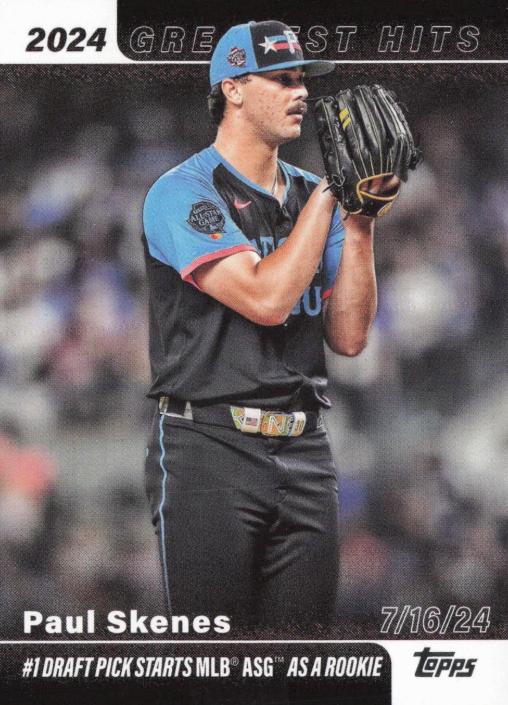 2025 Topps Greatest Hits Paul Skenes #GH-24 card