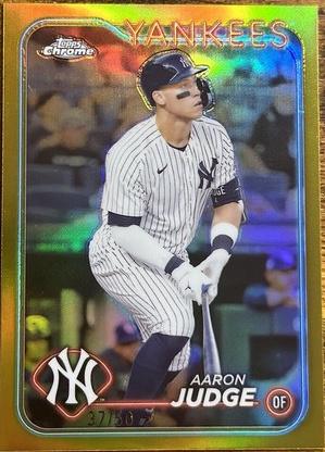 Aaron Judge [Gold Refractor] #50