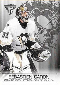 Sebastien Caron #80 2003 Pacific Private Stock Titanium Hockey