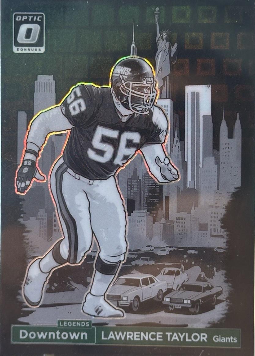 Lawrence Taylor [Black Pandora] #10 Prices | 2024 Panini Donruss