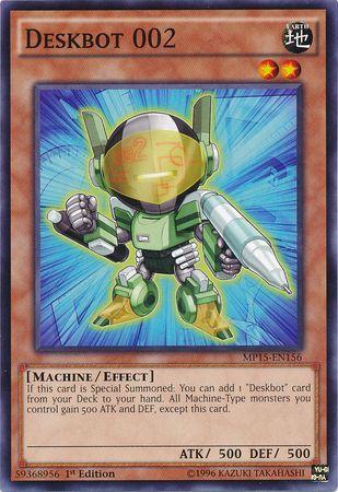 Deskbot 002 MP15-EN156 YuGiOh 2015 Mega-Tin Mega Pack