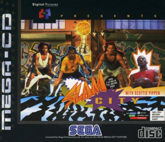 Slam City PAL Sega Mega CD