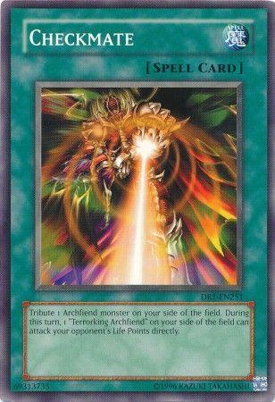 Checkmate DR1-EN251 YuGiOh Dark Revelation Volume 1