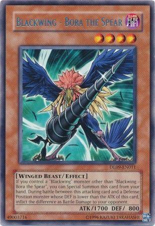 Blackwing - Bora the Spear DL09-EN011 YuGiOh Duelist League 2010