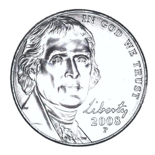 2008 P Coins Jefferson Nickel