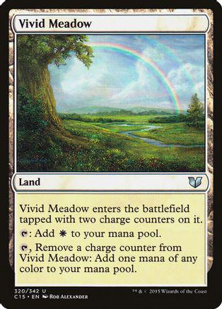 Vivid Meadow Magic Commander 2015