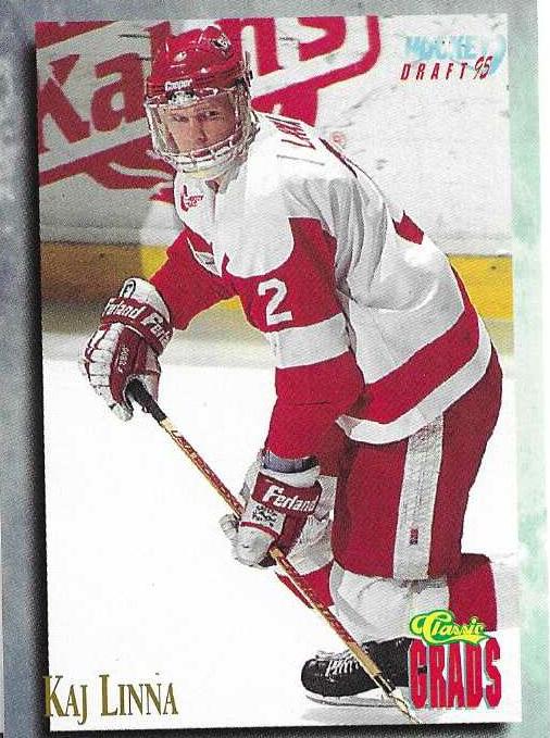 Kaj Linna #76 1995 Classic Hockey