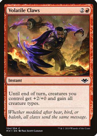 Volatile Claws Magic Modern Horizons