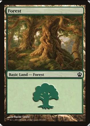 Forest #249 Magic Theros