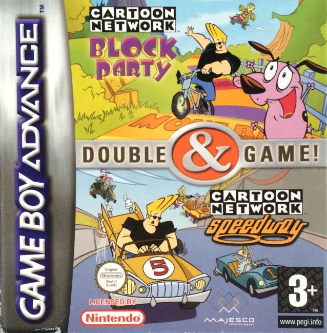 Cartoon Network Block Party + Cartoon Network Speedway PAL GameBoy Advance