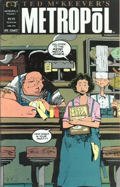 Ted McKeever's Metropol #2 (1991) Comic Books Ted McKeever's Metropol