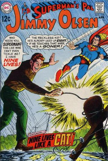 Superman's Pal, Jimmy Olsen #119 (1969) Cover Art