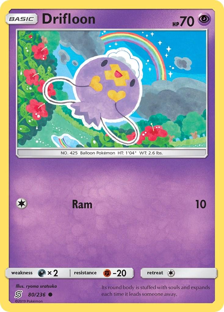 Drifloon #80 Pokemon Unified Minds