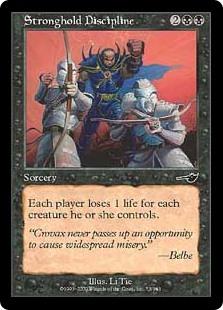 Stronghold Discipline Magic Nemesis