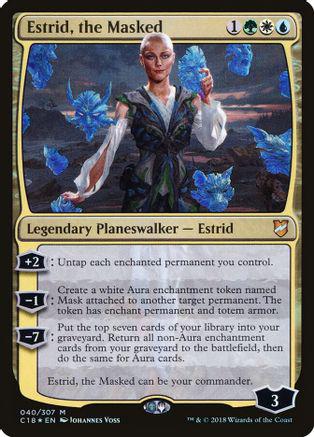 Estrid, the Masked Magic Commander 2018