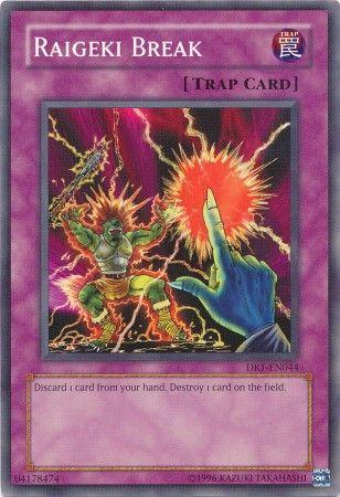 Raigeki Break DR1-EN044 YuGiOh Dark Revelation Volume 1