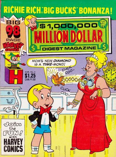 Richie Rich Million Dollar Digest #3 (1987) Comic Books Richie Rich Million Dollar Digest