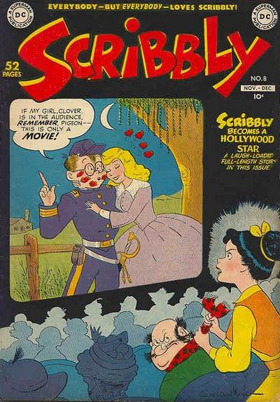 Scribbly #8 (1949) Comic Books Scribbly