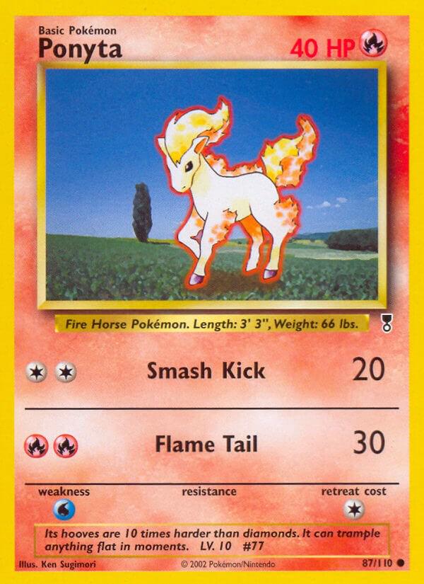 Ponyta #87 Pokemon Legendary Collection