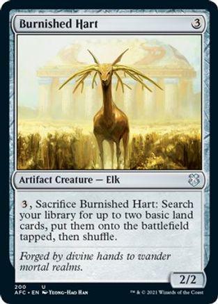 Burnished Hart Magic Adventures in the Forgotten Realms Commander
