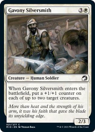 Gavony Silversmith Magic Innistrad: Midnight Hunt