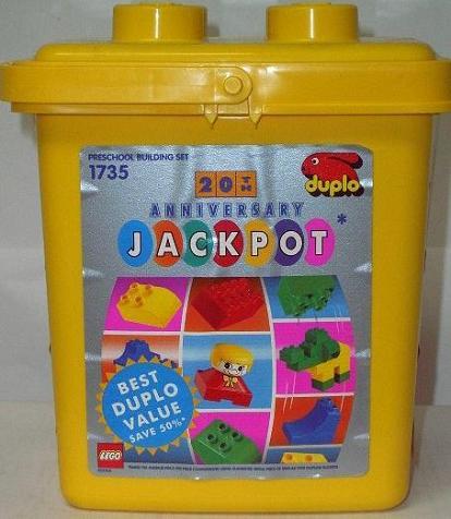 20th Anniversary Jackpot Bucket #1735 LEGO DUPLO