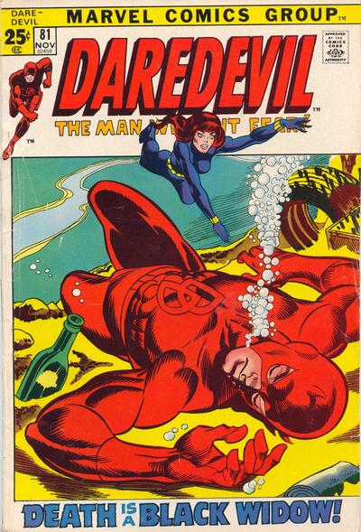 Daredevil #81 (1971) Comic Books Daredevil