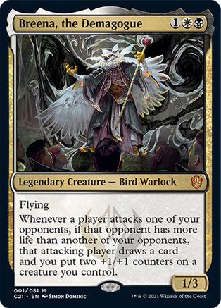 Breena, the Demagogue #1 Magic Commander 2021