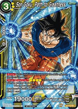 Son Goku, Path to Greatness P-115 Dragon Ball Fusion World Promos