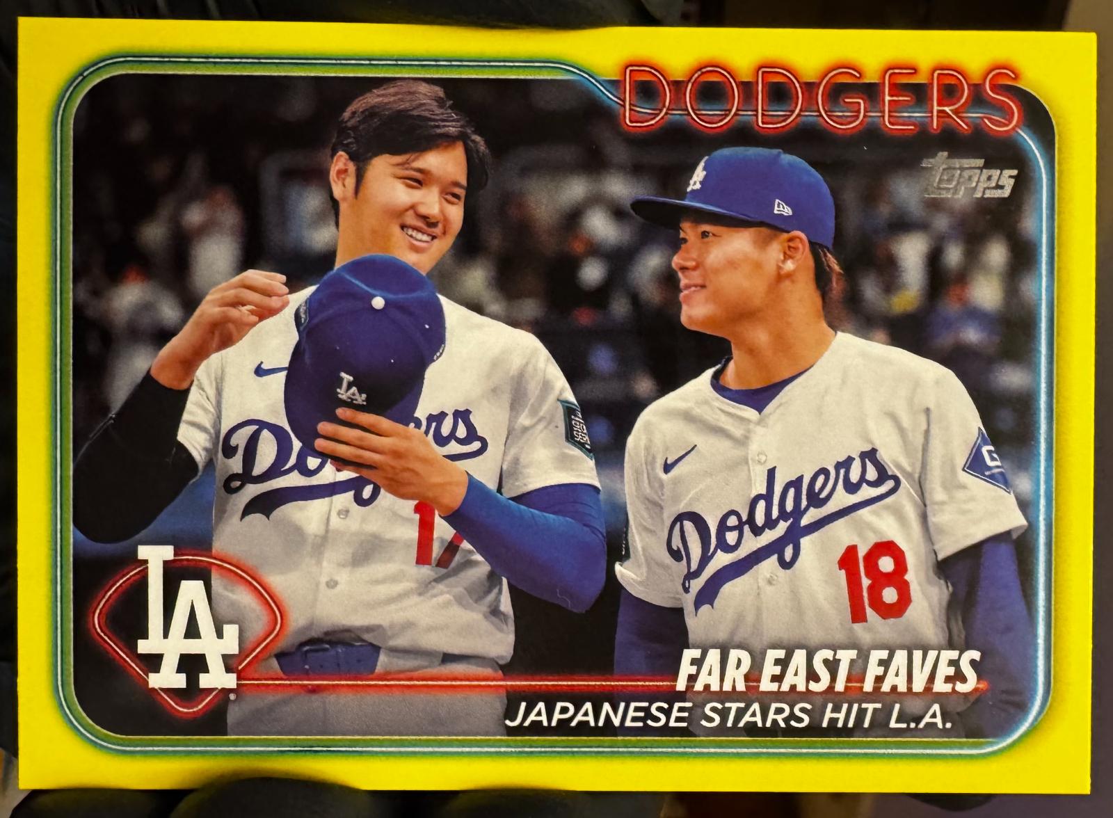 Shohei Ohtani & Yoshinobu Yamamoto [Yellow] #US13 Prices | 2024