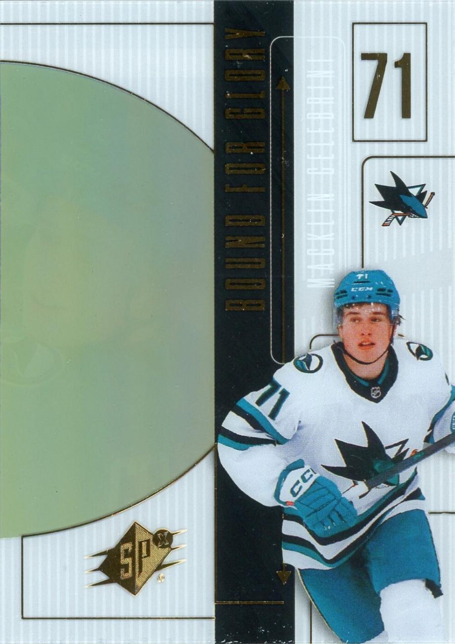 Macklin Celebrini #BFG-2 Hockey Cards 2024 SPx Bound for Glory