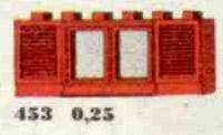 1 x 6 x 2 Shuttered Windows #453 LEGO Classic