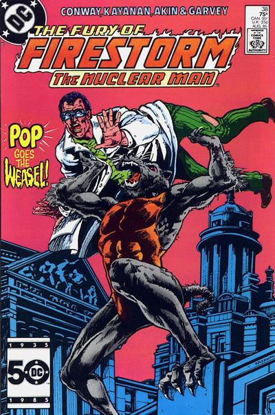 Fury of Firestorm #38 (1985) Comic Books Fury of Firestorm
