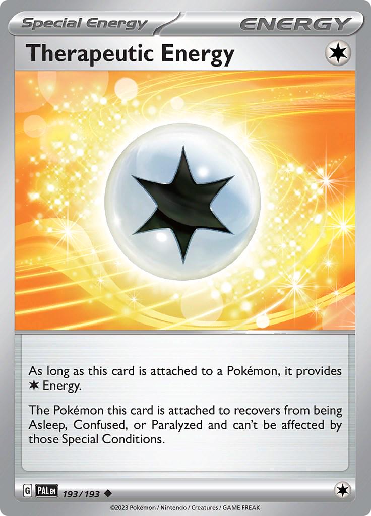 Therapeutic Energy #193 Pokemon Paldea Evolved