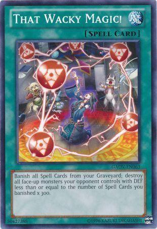 That Wacky Magic! GAOV-EN063 YuGiOh Galactic Overlord