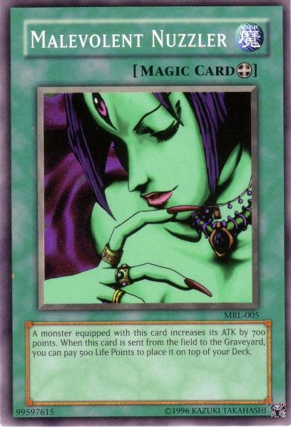 Malevolent Nuzzler MRL-005 YuGiOh Magic Ruler