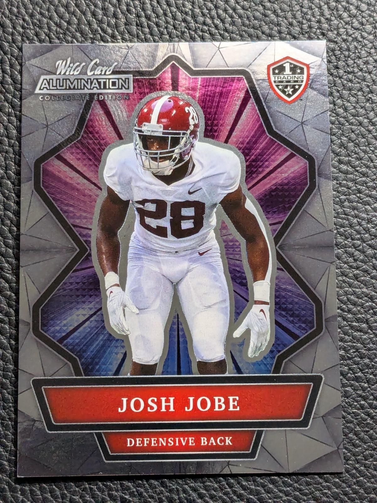 Josh Jobe Football Cards 2021 Wild Card Alumination NIL