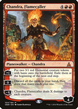 Chandra, Flamecaller Magic Oath of the Gatewatch